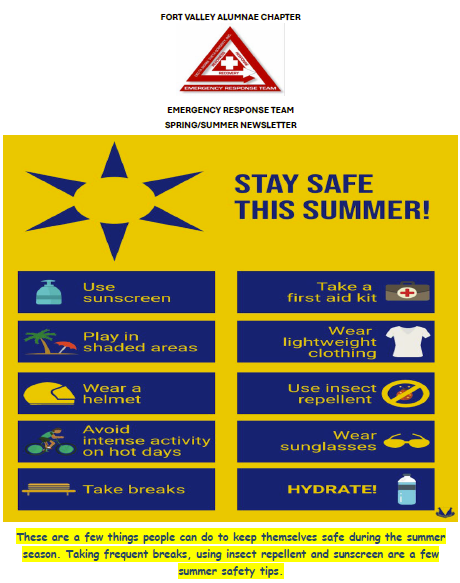 ERT Spring/Summer Newsletter